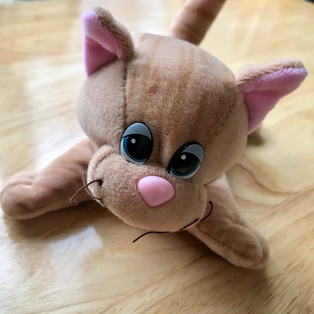 Vintage 1980s Tonka Pound Puppies Purries Kitten Cat